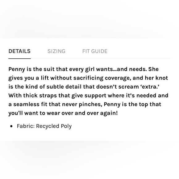 NWT Skatie Brand Bikini Top - Picture 4 of 5